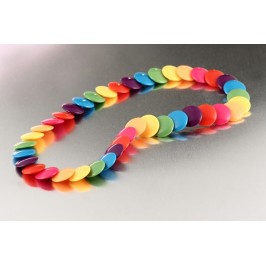 Náhrdelník s náramkem lentilky 