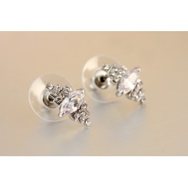 Náušnice velký krystal